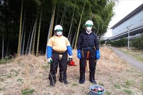 下肢防護チャプスの着用_R