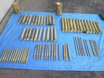 縮小 竹楽器材
