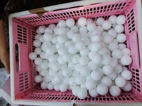 折畳みプラ箱に入れた水ロウソク