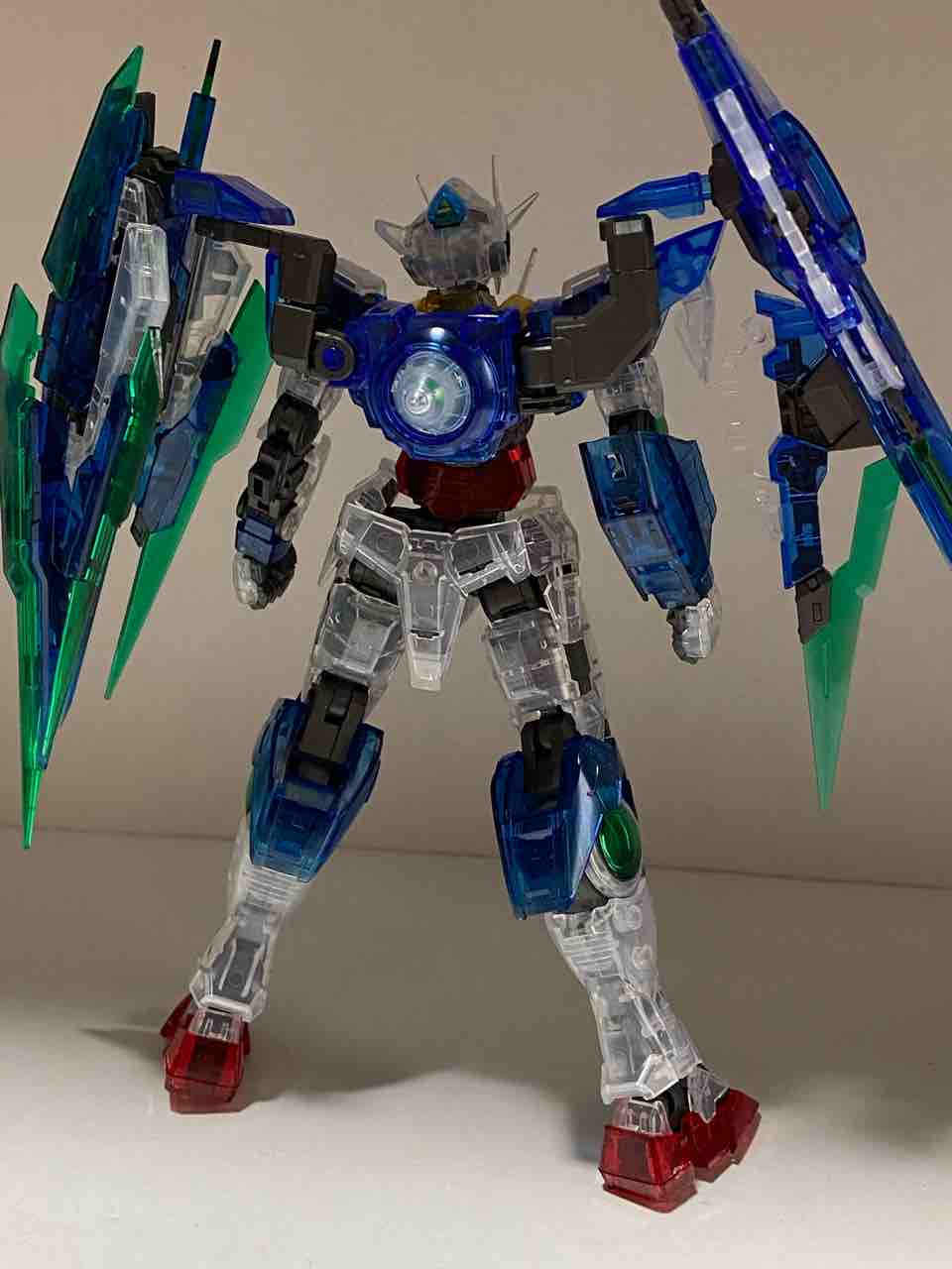 046 Rg ダブルオークアンタフルセイバー クリアカラー たけひさと癒しグマの部屋リボーンズ 046 Rg ダブルオークアンタフルセイバー クリアカラー たけひさと癒しグマの部屋リボーンズ