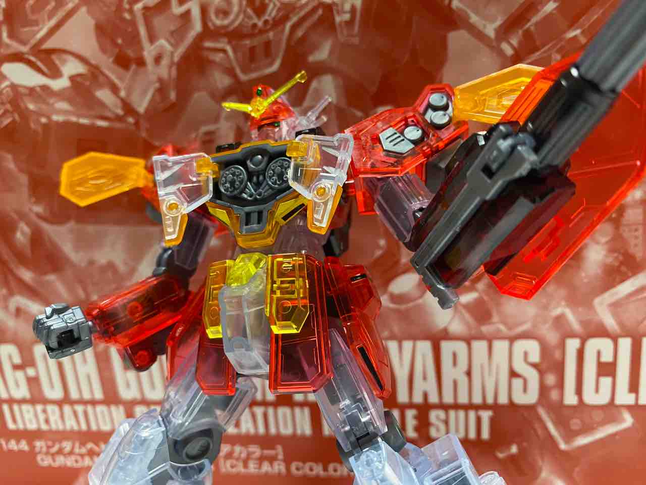HG 1/144 ガンダムヘビーアームズ［クリアカラー］ HGAC ガンダムヘビーアームズ クリアカラー レビュー : おもちゃ