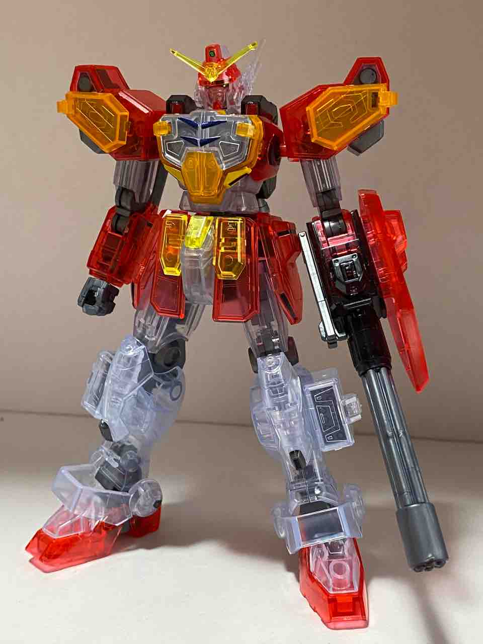 HG 1/144 ガンダムヘビーアームズ［クリアカラー］ HGAC ガンダムヘビーアームズ クリアカラー レビュー : おもちゃ