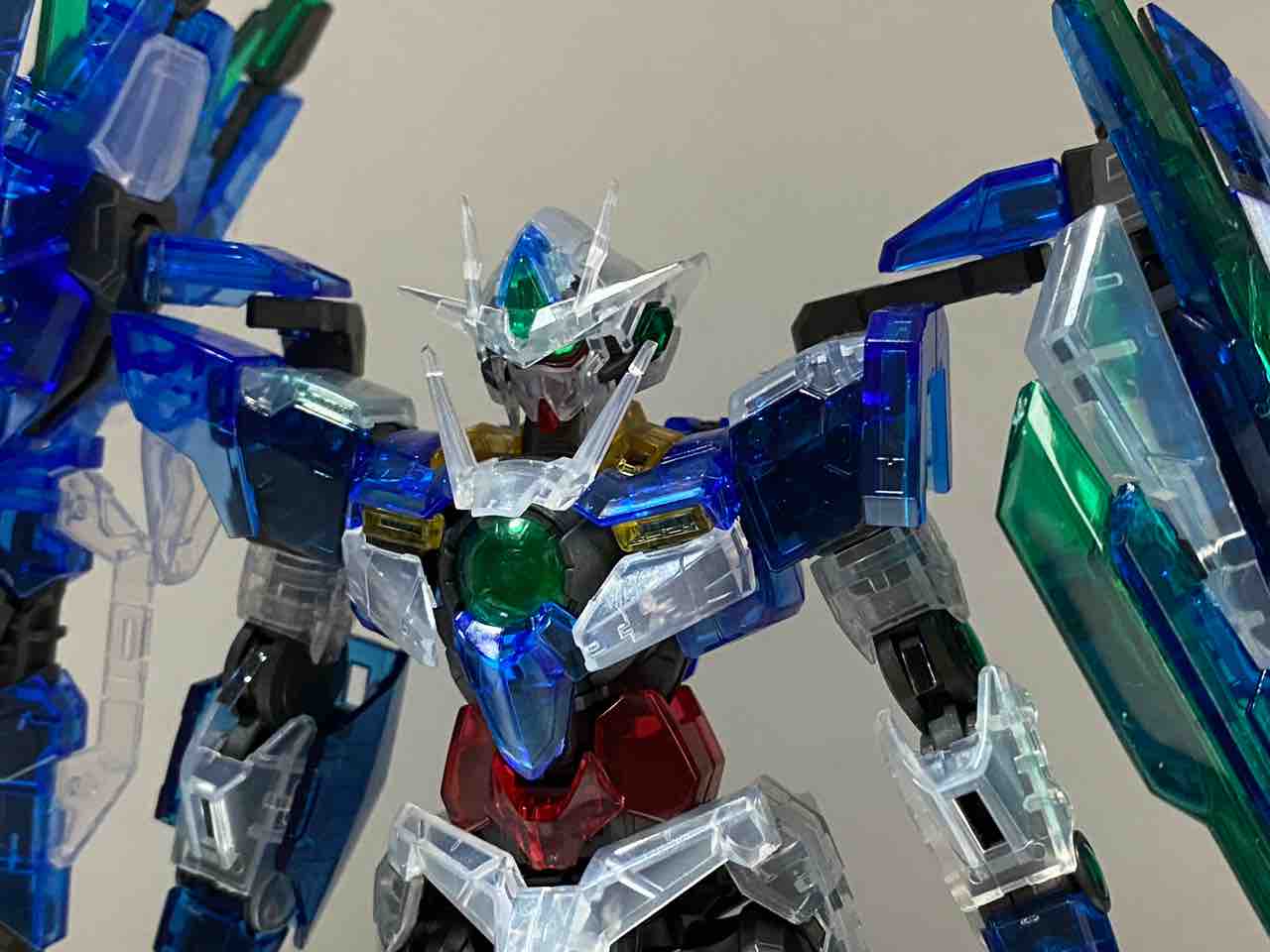 046 Rg ダブルオークアンタフルセイバー クリアカラー たけひさと癒しグマの部屋リボーンズ 046 Rg ダブルオークアンタフルセイバー クリアカラー たけひさと癒しグマの部屋リボーンズ