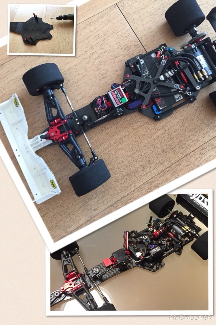 京商 プラズマフォーミュラ シャーシ本体 F1 RC ラジコン パーツ ホビーラジコン