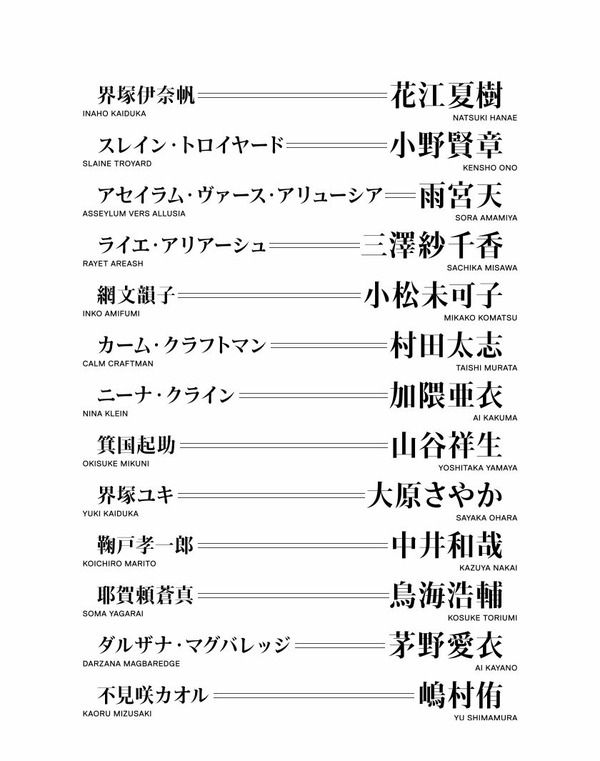 アルドノア ゼロ 追加キャラ キャスト公開 三澤紗千香 小松未可子 加隈亜衣 大原さやか 中井和哉 鳥海浩輔 茅野愛衣 ほか オタプレス アルドノア ゼロ 追加キャラ キャスト公開 三澤紗千香 小松未可子 加隈亜衣 大原さやか 中井和哉 鳥海浩輔 茅野愛衣 ほか オタプレス