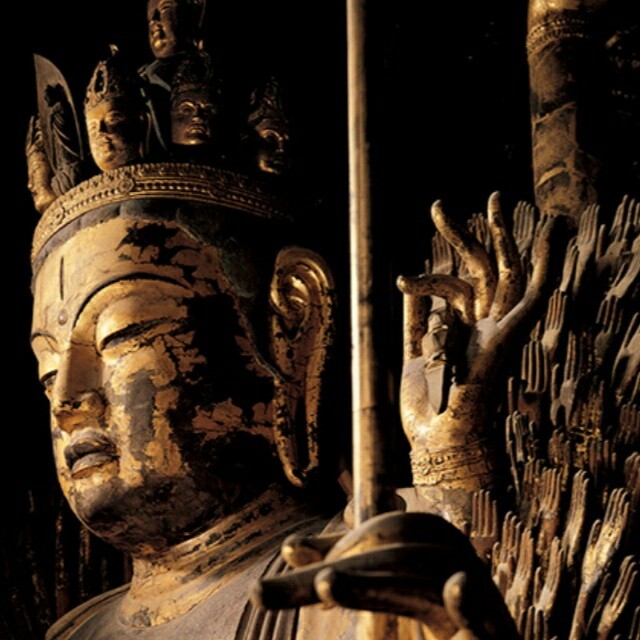 T-1280 千手観音の手残欠仏教美術仏像平安時代