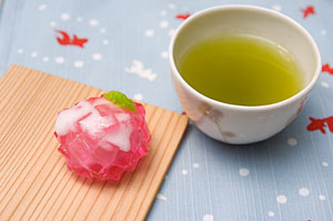 ことよ あじさい&煎茶