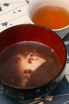 ぜんざい 無農薬有機栽培ほうじ茶