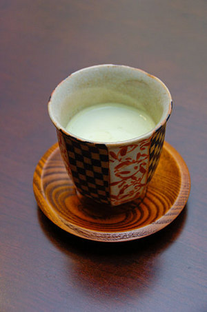 緑茶ラテ