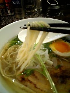 軍鶏塩蕎麦1