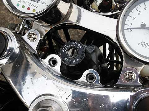 SR400 WM トップブリッジ&キーボックスオフセット セパレートハンドル Wellington | SR400 / 500