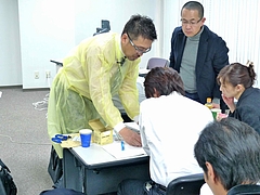 実習 @ インプラテックスでのインプラント外科講習会