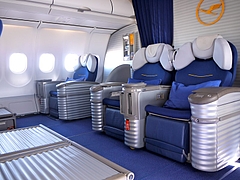 旅の飛行機:ルフトハンザ ファーストクラス