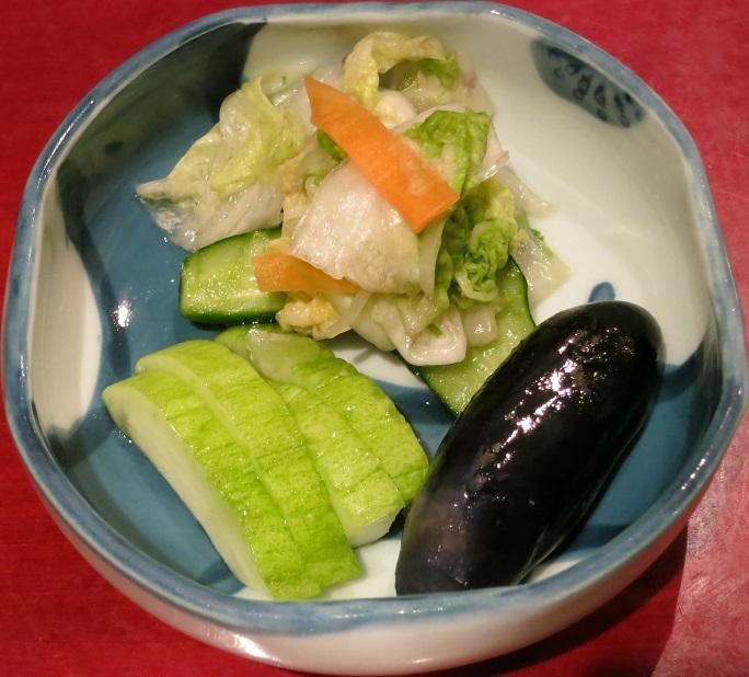 お通し2(漬物)