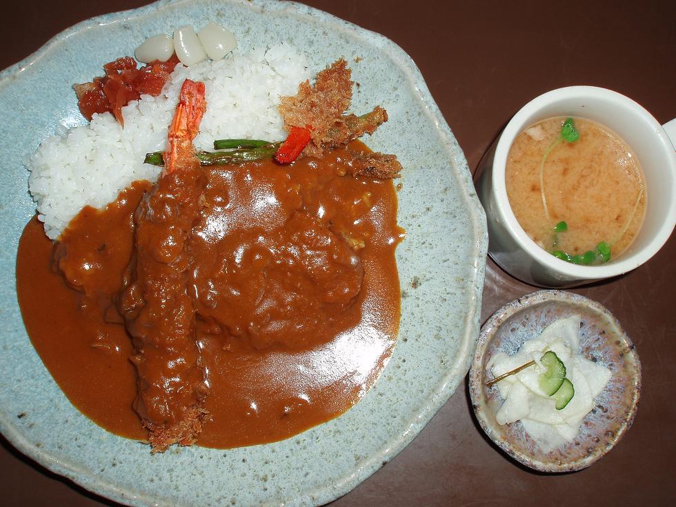 海老・ヒレカツカレー
