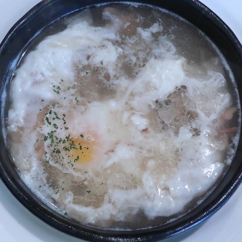 ニンニクスープ(えびすや)