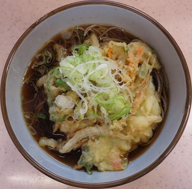 天ぷらそば390円