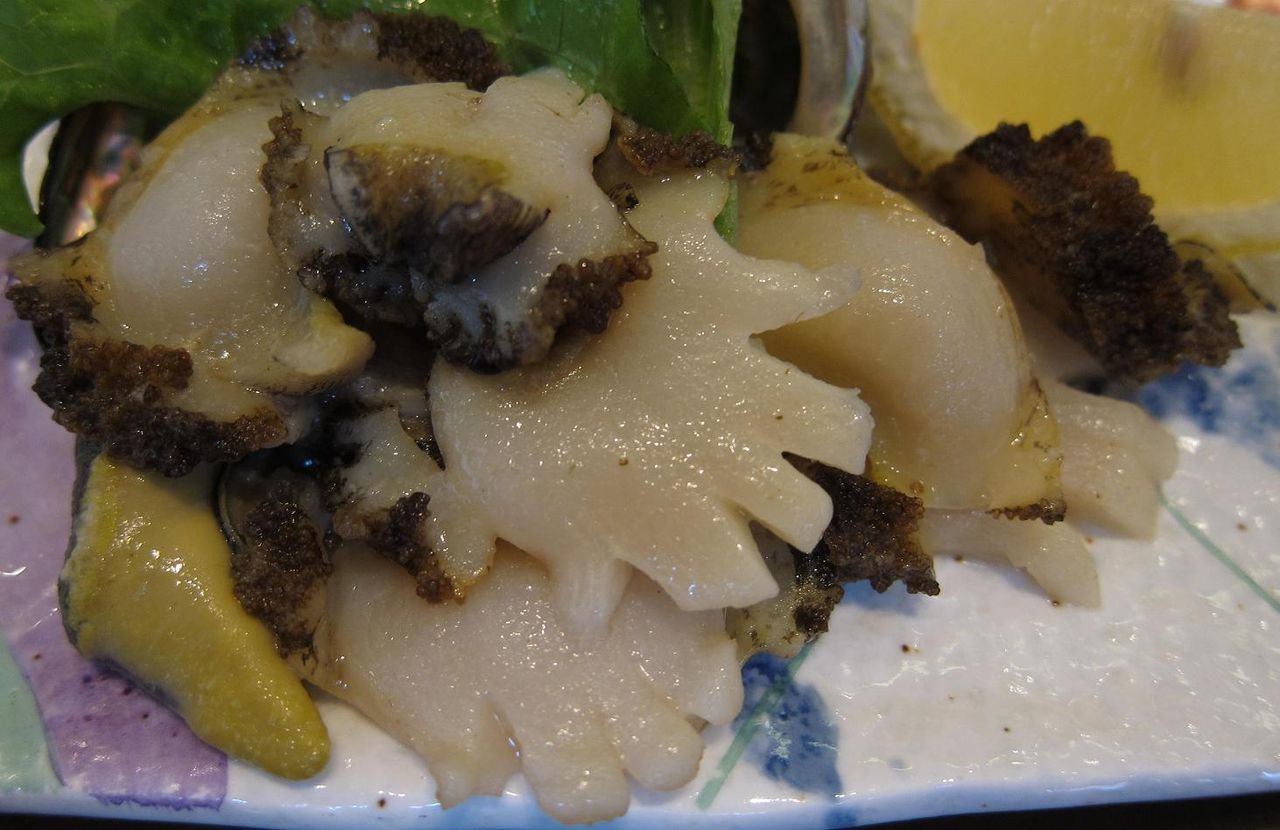 鮑やわらかステーキ
