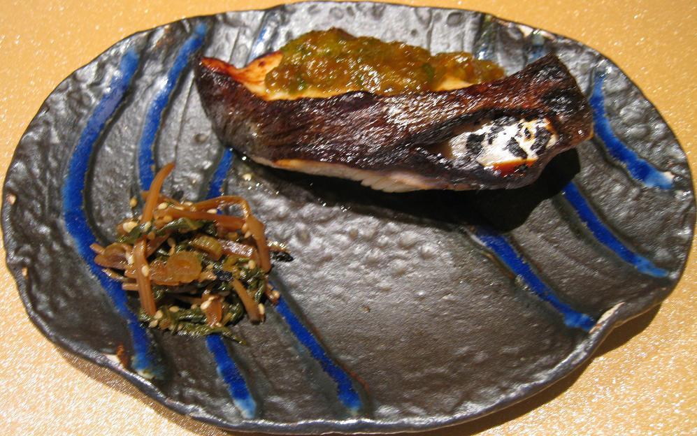 銀鱈味噌焼