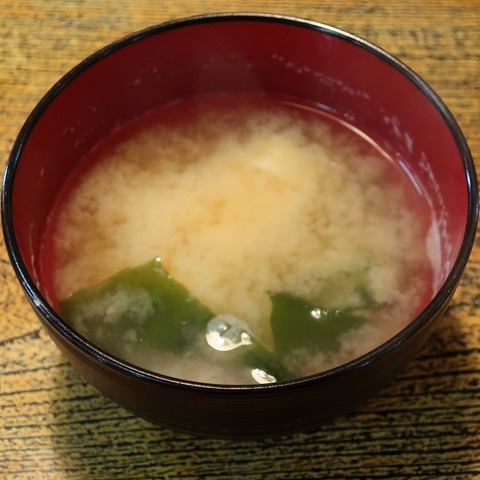 味噌汁(鷹の屋)