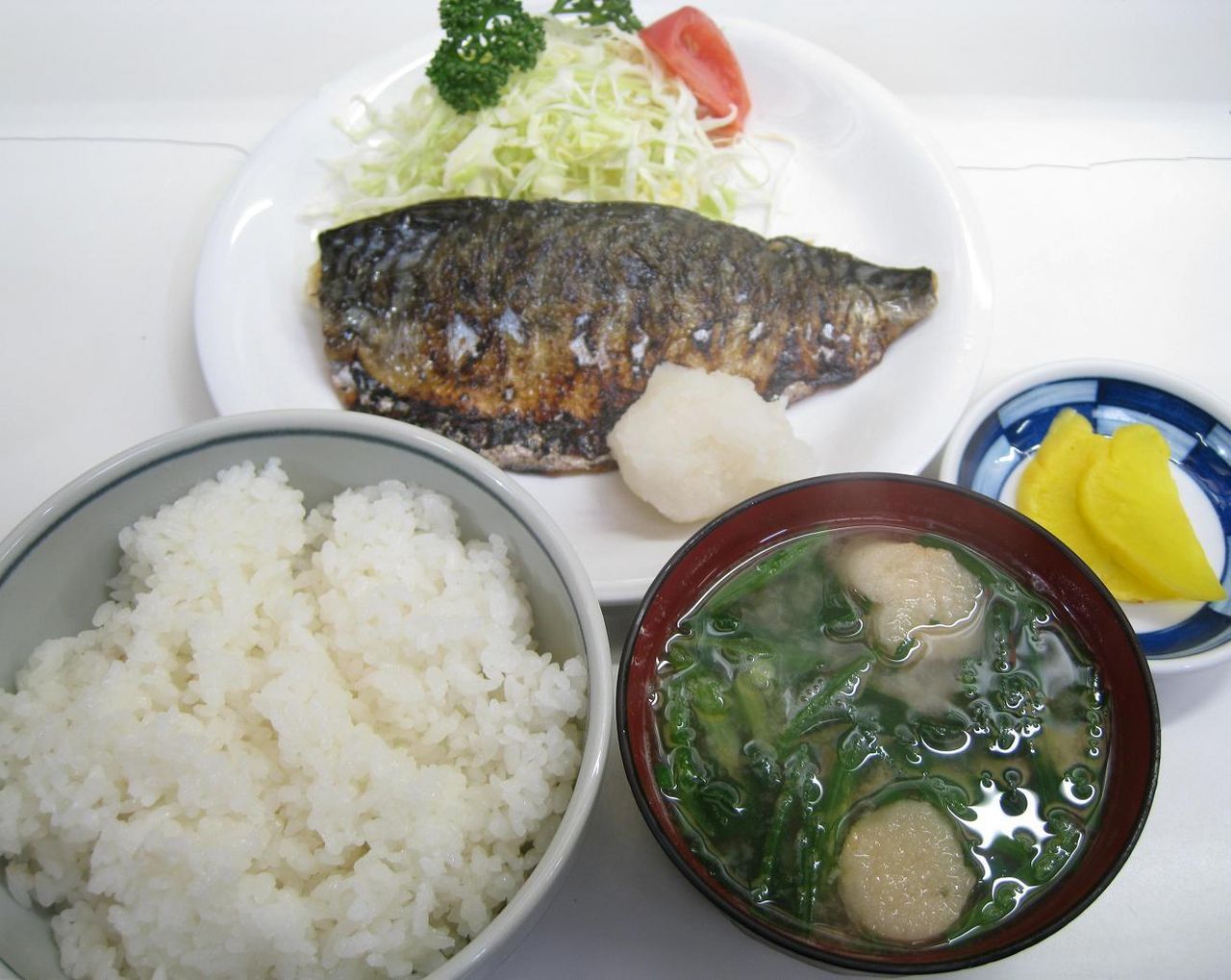 焼魚(サバ)定食