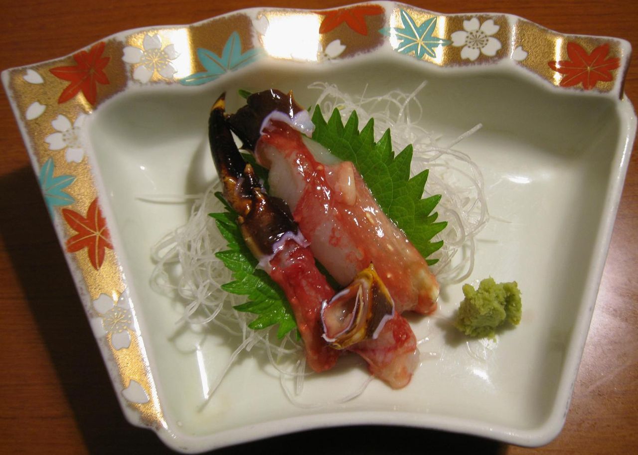 かに刺し