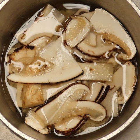 国産松茸釜炊き御飯(上松屋)