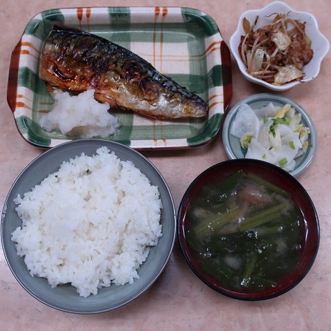 塩鯖定食(源八)920