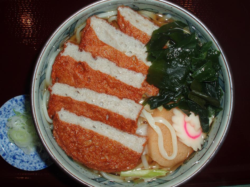 じゃこ天うどん大盛
