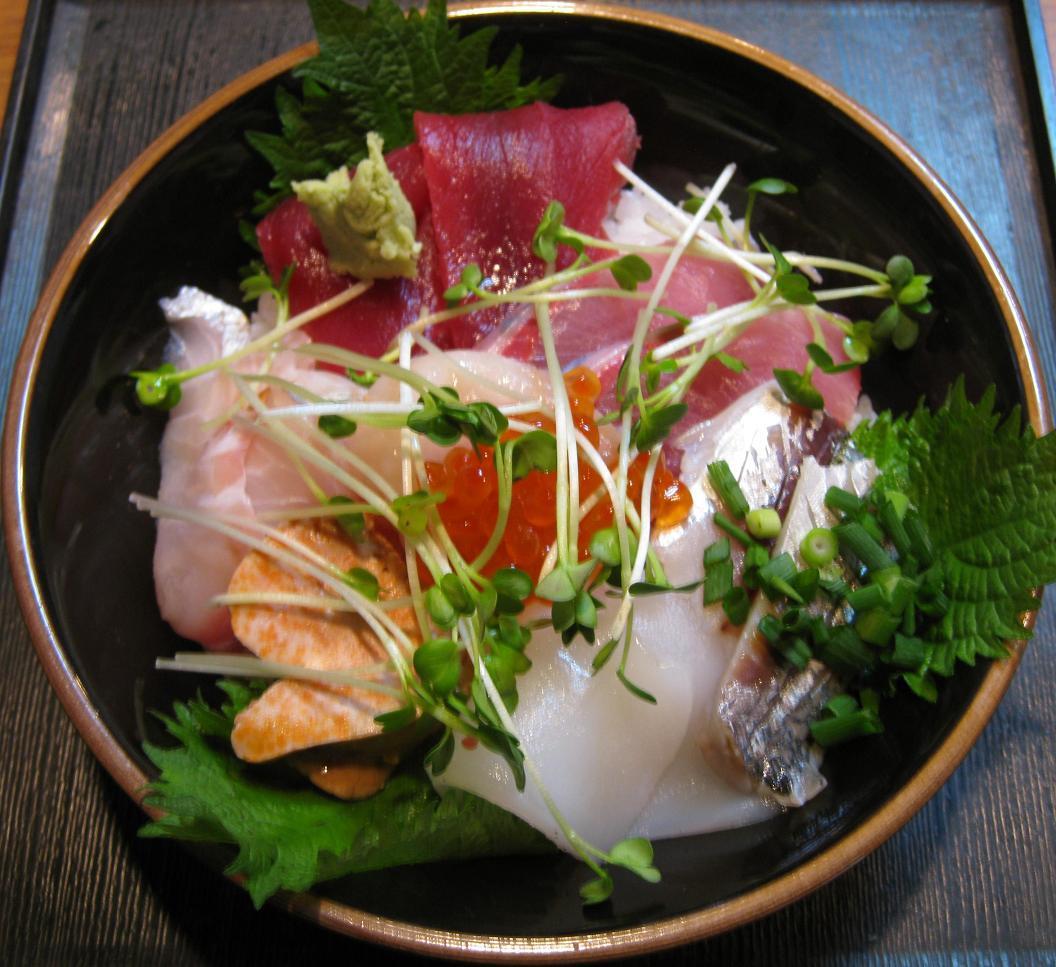 海鮮丼アップ