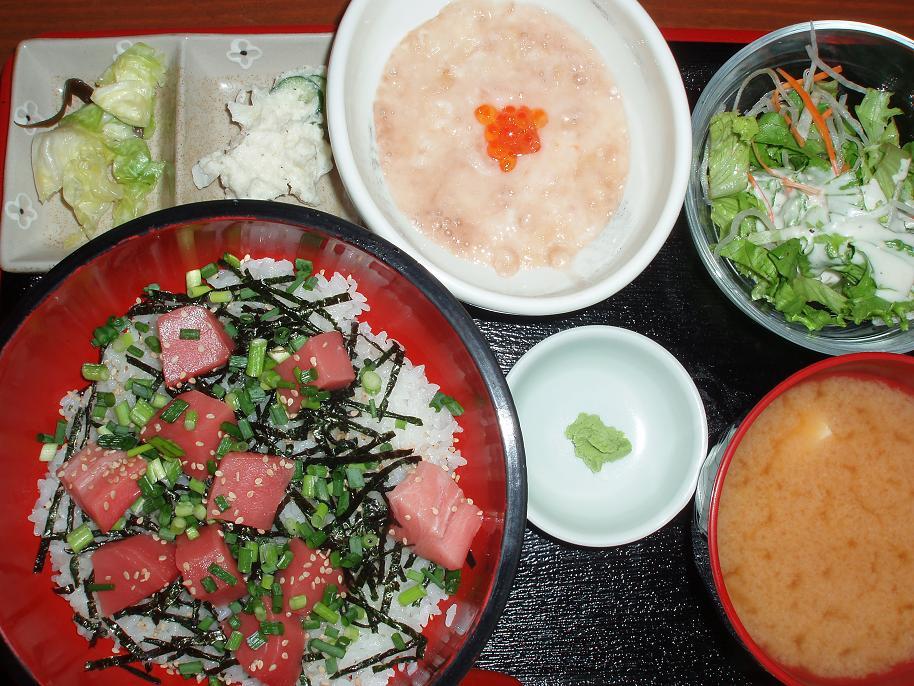 鮪山かけ丼(ランチ)