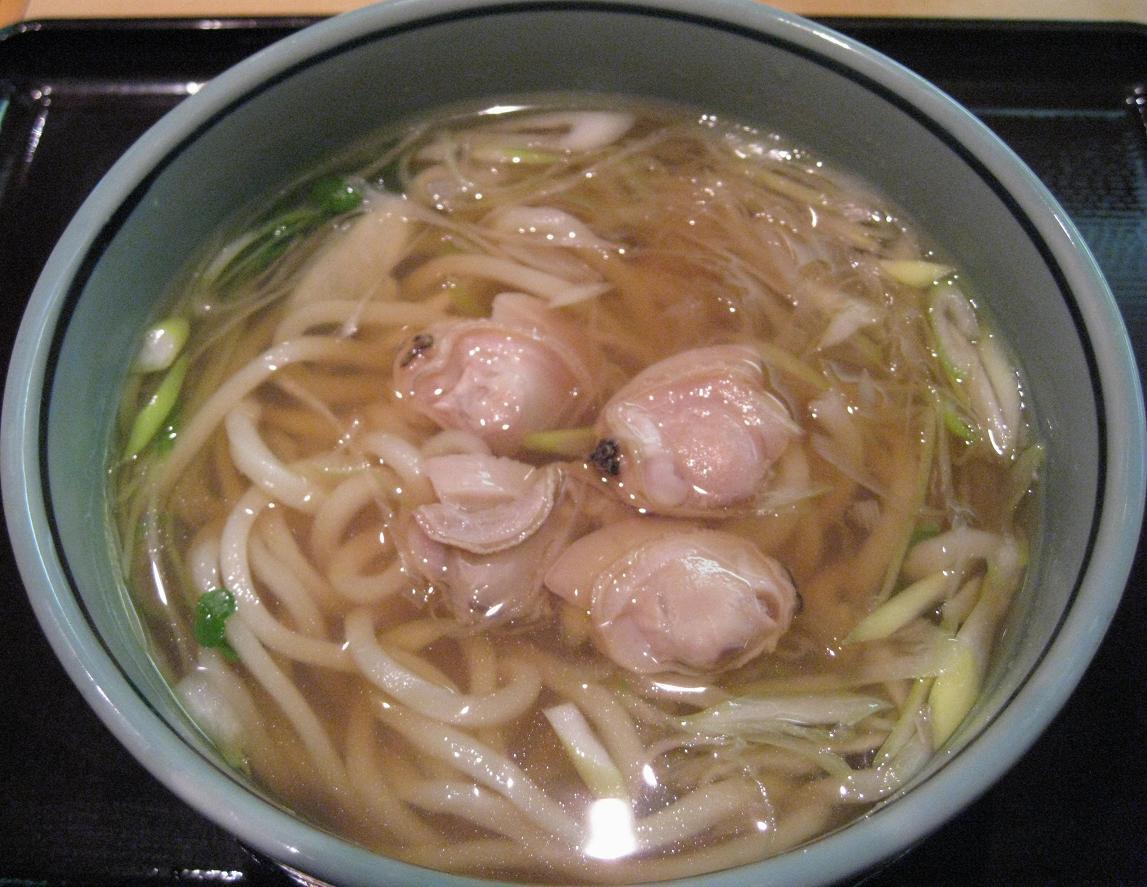 はまぐりうどん