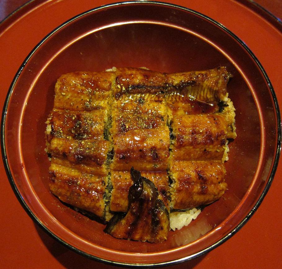 うな丼アップ