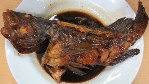 煮魚定食・メバル(多け乃)1500