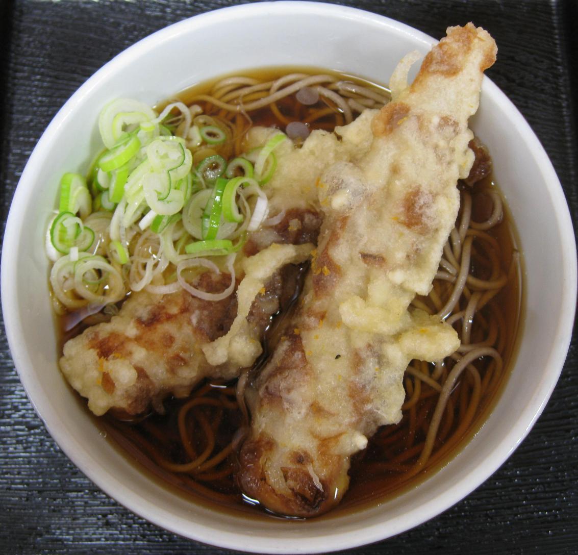 ちくわ天そば