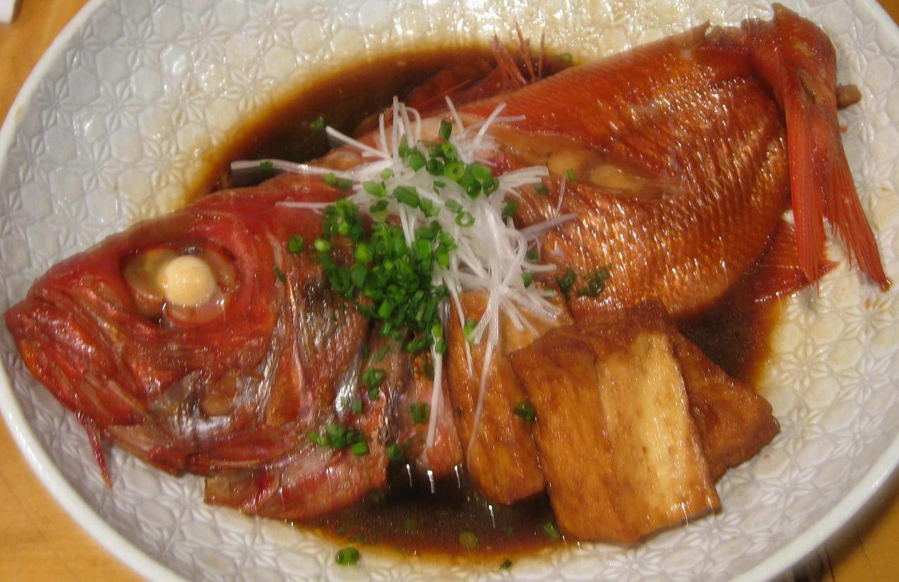 金目鯛煮付
