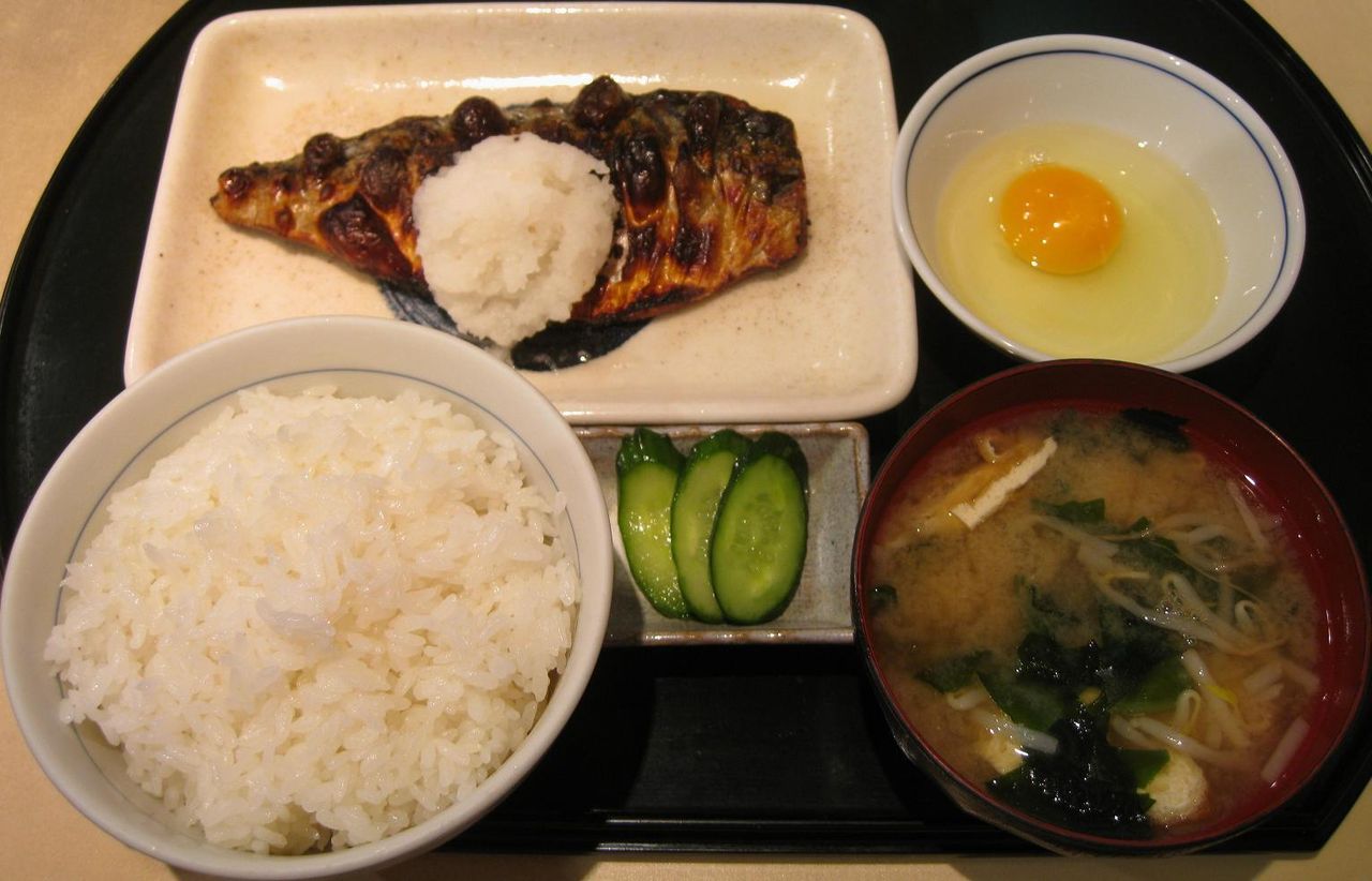 さば塩焼き定食