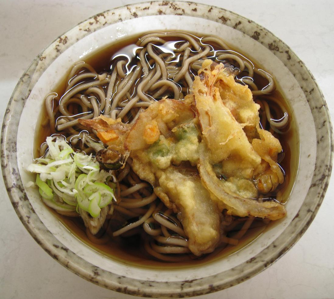 天ぷらそば