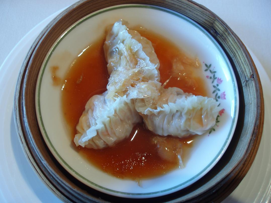 フカヒレ蒸し餃子