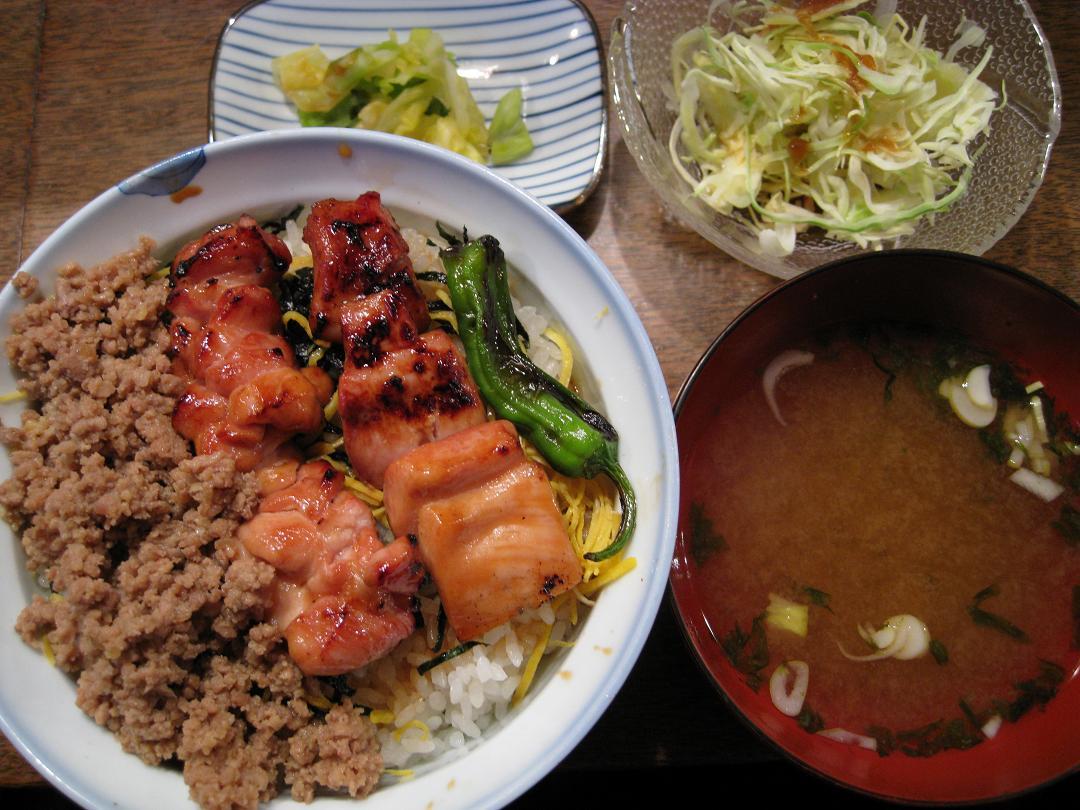 焼きそぼろ丼(おかず大盛&御飯大盛)
