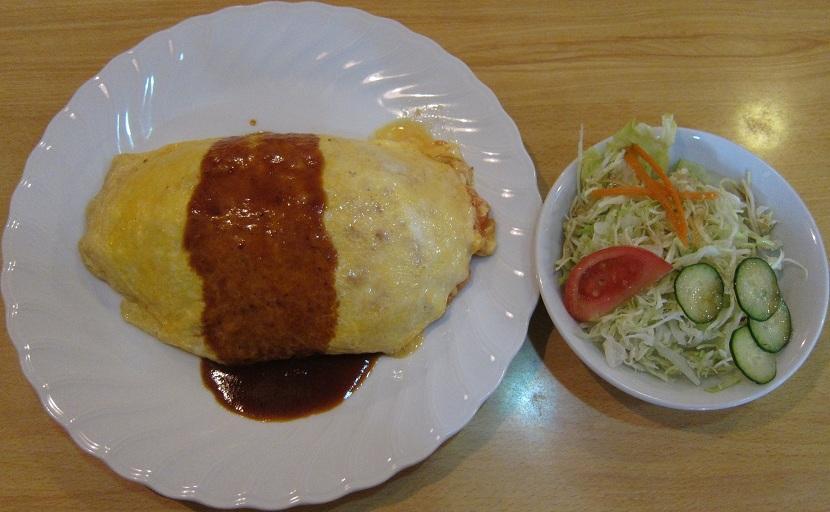 ミニサラダ付いてま〜す