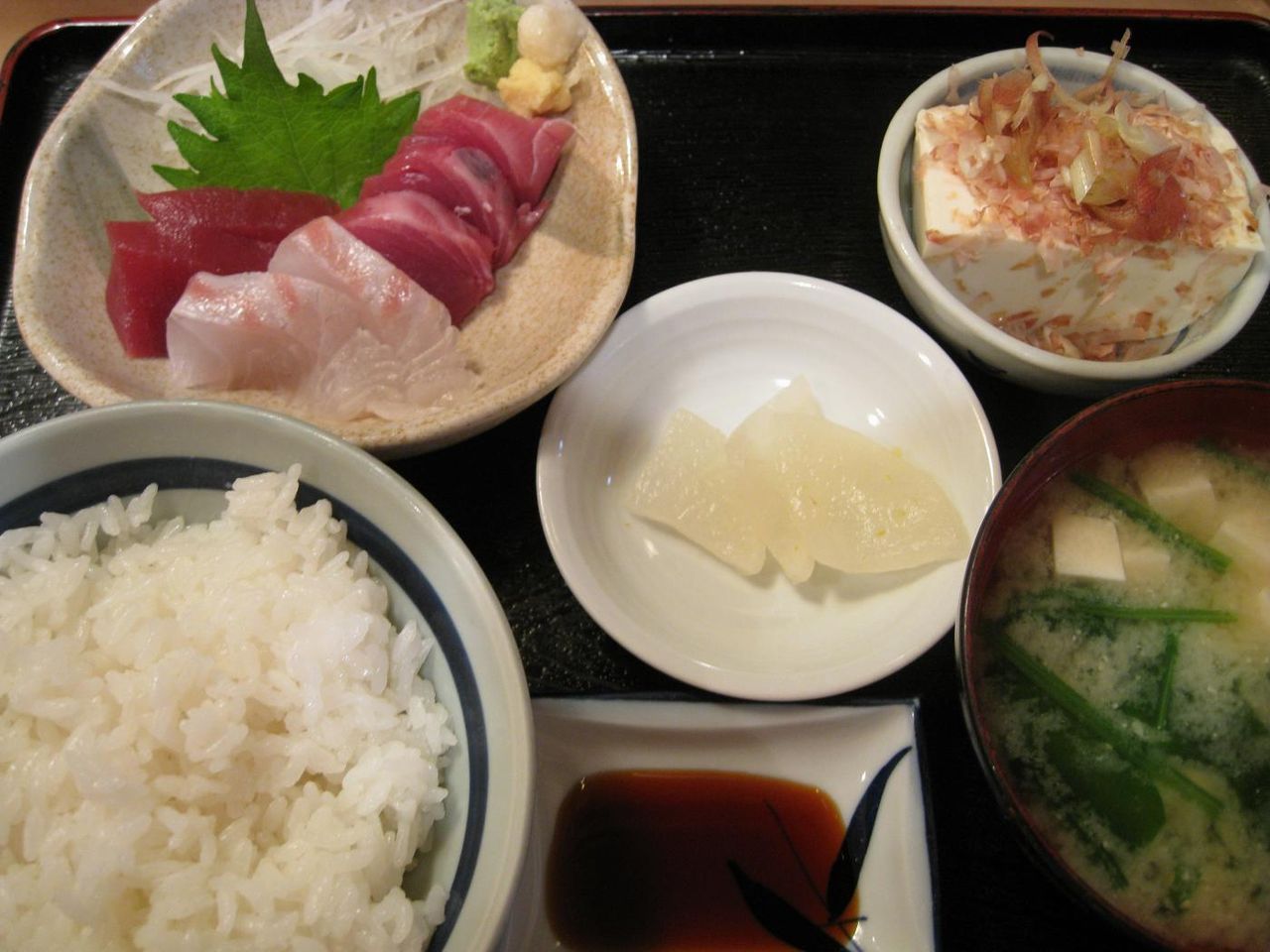 刺身定食