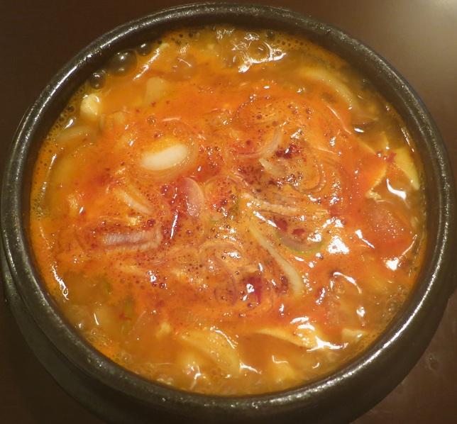 純豆腐チゲアップ