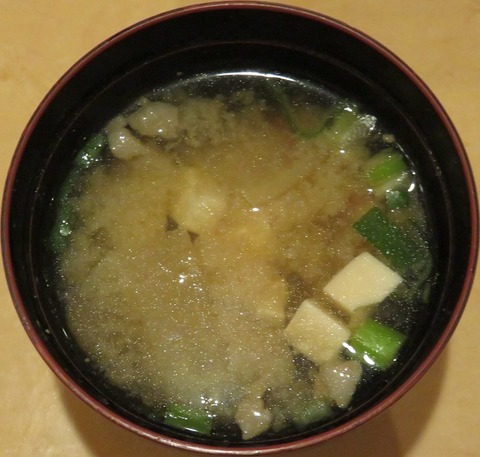 味噌汁(京まち)