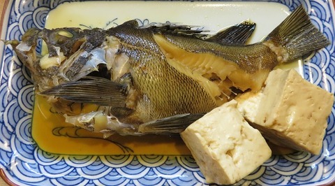 おきそめばる煮付(美人亭)