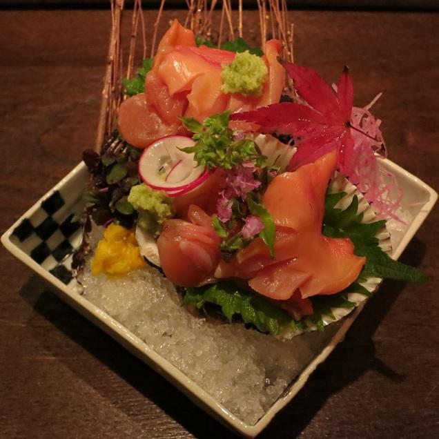 赤貝刺身