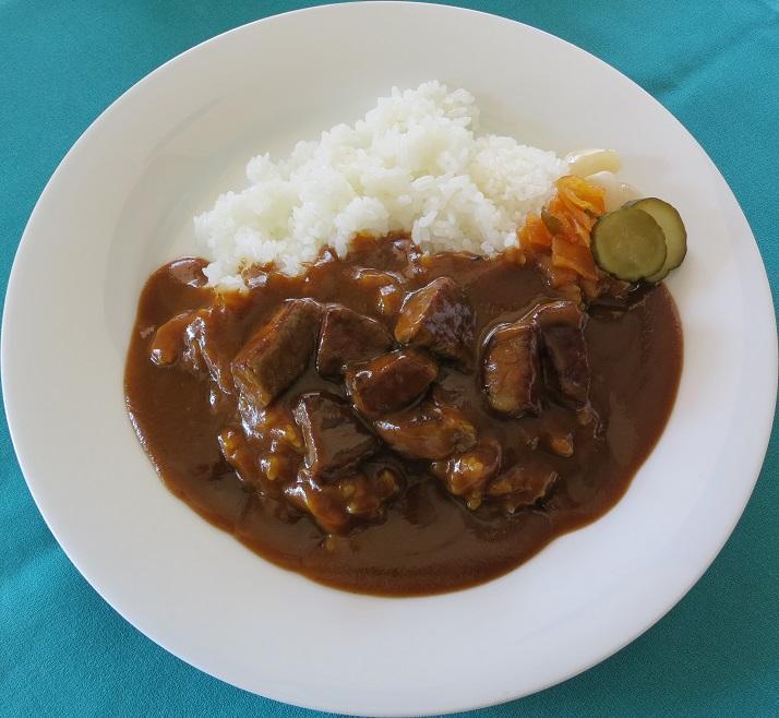 Curry and rice Beef