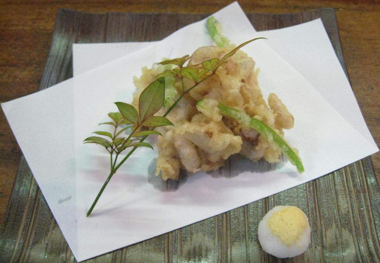 白子の天麩羅