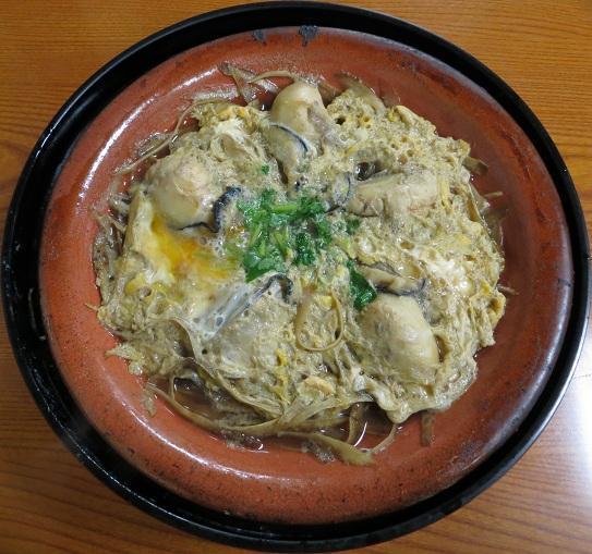 かきの柳川風鍋840円