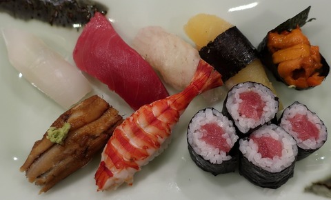 鮨盛合せ(呉竹)